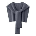 thumbnail image 2 of Women's Shawl Wrap Poncho Cape Open Front Cardigan Scarf Pashmina Shawls For Fall Winter, 2 of 6