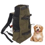 Pet Backpack, Pet Carrier Backpack Multipurpose Nylon Breathable Mesh Pet Backpack Portable Cat Travel Carrier With Reflective Strip For Outdoor