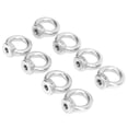 thumbnail image 3 of Lifting Eye Nut, Marine Grade Simple To Install 8pcs Lifting Eye   For Ocean Industry For Yachts M6 70kg Load, 3 of 8