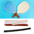 thumbnail image 6 of lacooooppia Pickleball Racket Grip Tape Pickleball Racket Handle Overgrip Sweat Absorbent High Performance Anti Slip Tennis Racquet Grip Brown, 6 of 8