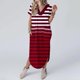 thumbnail image 4 of Vestido de Manga Corta para las Mujeres, Vestido Casual de Cuello en V de Bolsillo de Impresión de Moda Sexy Hecho de Poliéster Ligero para el Verano, Vestido de Verano para las Mujeres, 4 of 6
