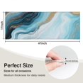 thumbnail image 5 of Blue Gold Marble Pattern Kitchen Rug Mat,Kitchen Runner Rugs Non Skid Washable,Decorative Kitchen Floor Mats for Kitchen,Sink,Laundry,17"X47", 5 of 5