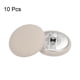 thumbnail image 3 of 10uds 36L Tela Paño Cubierto Botón 23mm Redondo Metal Vástago Costura Botones para Trajes Vestido Blusas Beige Unique Bargains, 3 of 5