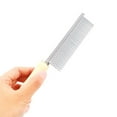 thumbnail image 4 of Cat Dog Dog Metal Combs Wooden Handle Cat Dog Stainless Steel Double-Sided Comb Dog Grooming Brush Pet Hair Brush Cat Flea Comb, 4 of 5