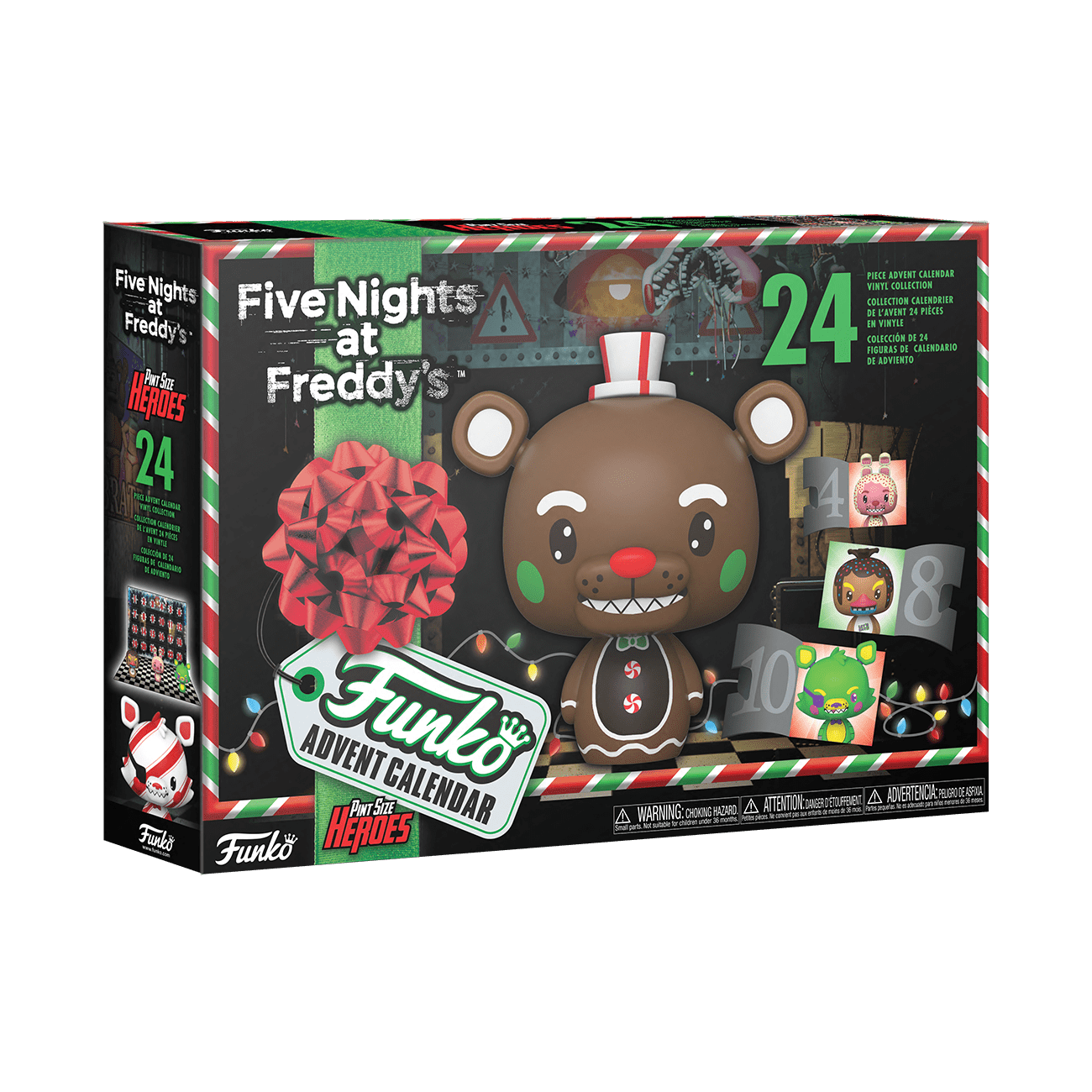 Funko Advent Calendar Five Nights at Freddy's 24 Vinyl Pint Size