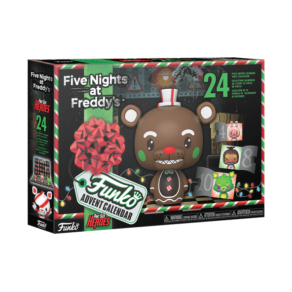 Funko Advent Calendar: Five Nights at Freddy's - 24 Vinyl Pint Size Heroes Pop! Figures (2021)