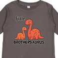 thumbnail image 4 of Inktastic Little Brothersaurus Boys Long Sleeve Toddler T-Shirt, 4 of 5
