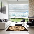 thumbnail image 7 of Ahgly Company Machine Washable Indoor Rectangle Transitional Night Red Area Rugs, 7' x 10', 7 of 7