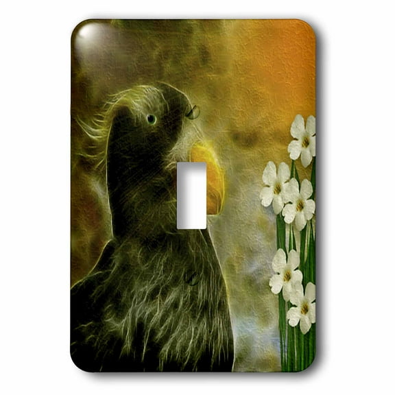 3dRose, Nesting Puffin, single toggle switch