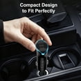 thumbnail image 2 of USB C Car Charger, Dual Port Car Charger Fast Phone Charger Adapter with 2 Pcs 6FT Type C Cables, Car Phone Chargers Compatible with iPhone, Samsung, Android, Car Accessories for Women Men, Blue, 2 of 7