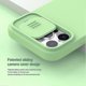 thumbnail image 4 of Funda de silicona Nillkin Camshield para iPhone 13 Pro, color verde, 4 of 5