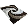 thumbnail image 5 of Rugsotic Carpets Hand Tufted Shag Polyester Eco-Friendly Area Rugs - 10'x14', Rectangle, Multicolor, Plain Solid Design, High Pile Handmade Anti Skid Rugs for Living Room, Bed Room K00014, 5 of 5