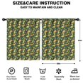 thumbnail image 2 of Blackout Kids Curtains,DarkGreen Cartoon Dinosaurs Eggs Pattern Childrens Insulated Curtains Set Of 2,Bedroom Essentials,Toddler Room Decor 52"x63", 2 of 5