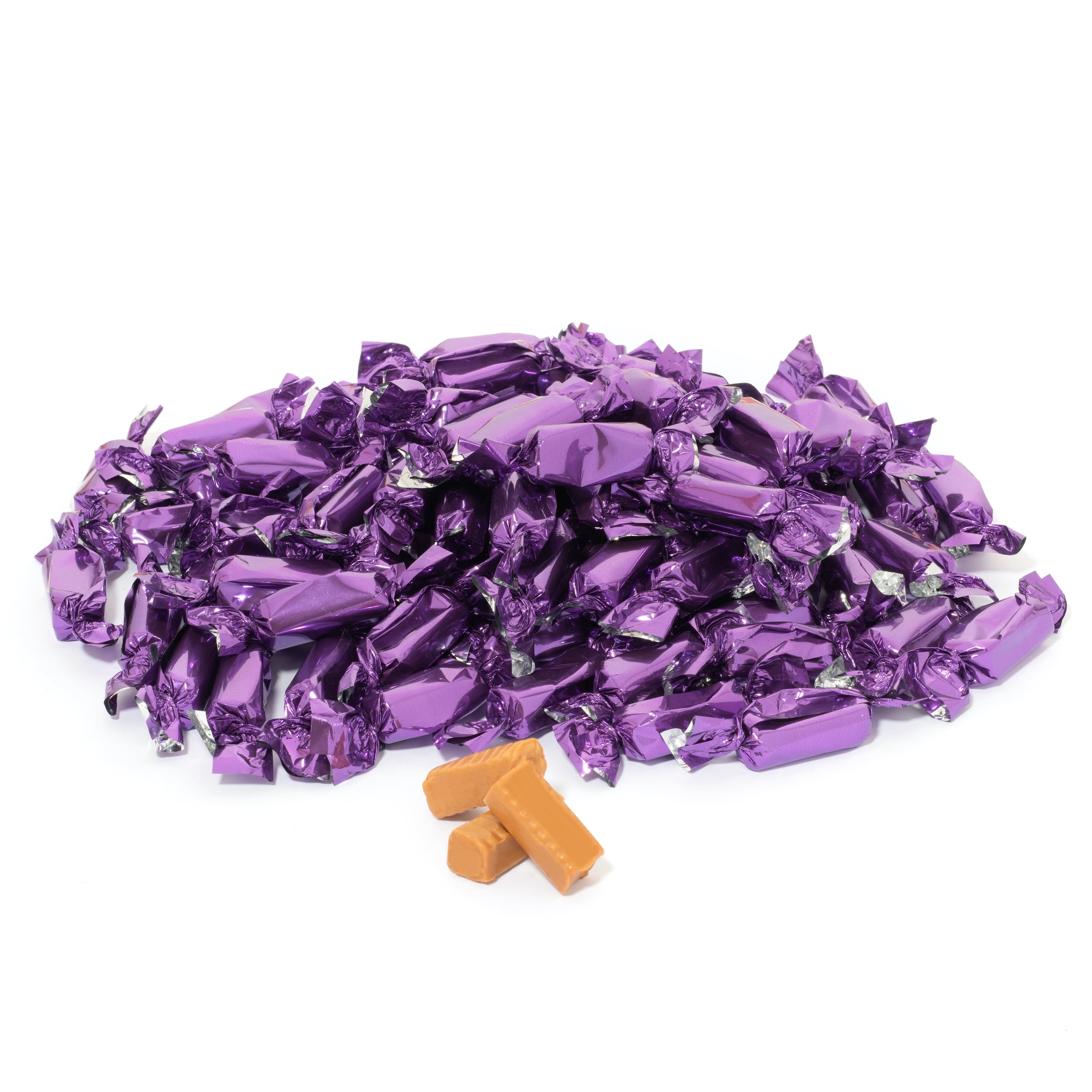 Candy Envy Purple Individually Wrapped Caramels 2 Pound Bag