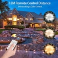 thumbnail image 5 of Recessed LED Deck Light Kits , 10 Pack Deck Lighting IP67 Waterproof, 12V Low Voltage In Ground Outdoor LED Landscape Lighting for Yard, 5 of 5