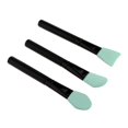 thumbnail image 1 of 3 uds cepillo de silicona suave para mascarilla, cepillo cosmético, aplicador de cara Verde Zulema Mask Mud Mixing Brush, 1 of 6