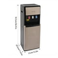 thumbnail image 5 of ChicHomey Bottom Loading Water Dispenser,Electric Water Cooler with Fast Heating (500W),3 Temp Options (Cold/Hot/Room Temp),Home Office Commercial Use | Champaign Gold, 5 of 10