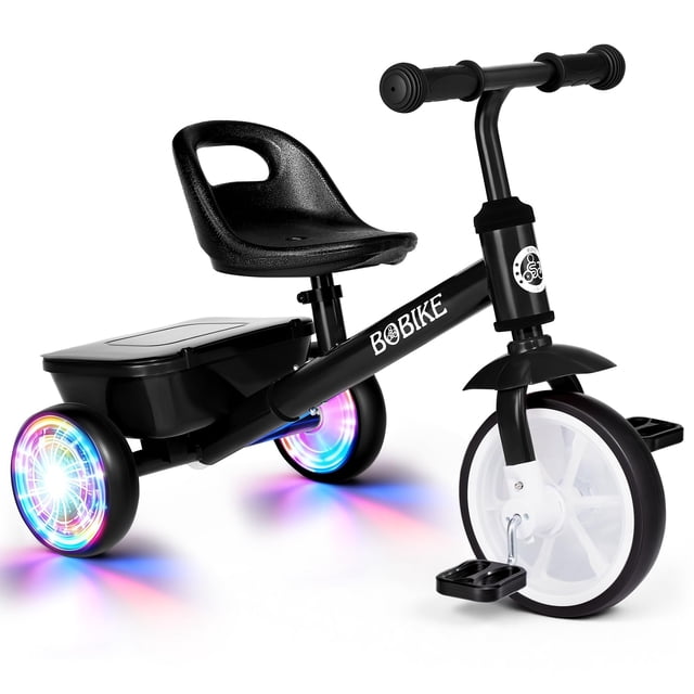 Triciclo Bobike para Niños de 2 a 5 Años con Ruedas con Luz LED