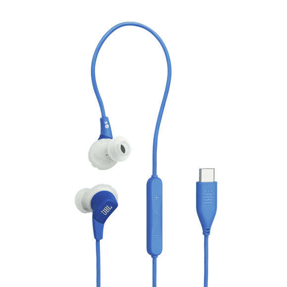 JBL Endurance Run 3 USB-C - Casque de sport filaire USB-C Bleu