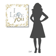 thumbnail image 4 of Global Gallery's 'Love Rocks I' by Elyse DeNeige Stretched Canvas Wall Art, 4 of 4