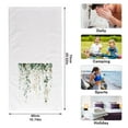 thumbnail image 2 of Leaves Hand Towels Set for Bathroom Cotton Face Towel Decorative 15.5x29.5 inch, 2 of 7