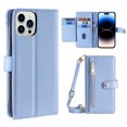 thumbnail image 1 of For Iphone 14 Pro Sheep Texture Cross-Body Zipper Wallet Leather Phone, iPhone 13 Pro Max, 1 of 7