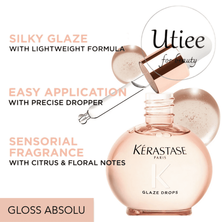 Kerastase Gloss Absolu ヘアオイル 45ml Kerastase Gloss Absolu Glaze Drops Anti-Frizz Hair Oil 45 ml