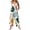 #007#-Dark Green, variant on Easter Rompers for Women Plus Size Colored Eggs Print Wide Leg One Piece Jumpsuit Loose Fit Retro Floral Clothes with Pocket Overalls Green S
