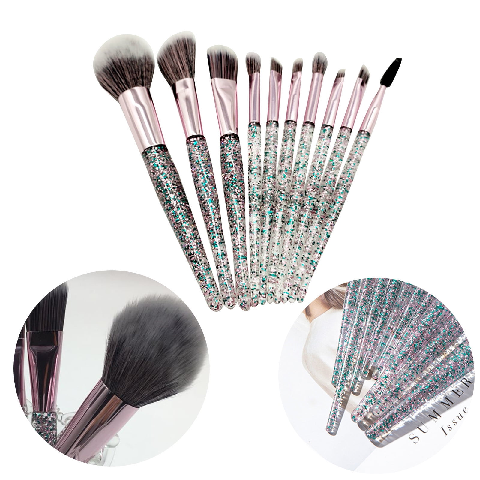 Makeup Lights for Makeup Artist Lip Brushes Makeup for Teen Girls 16-18 Make up Brush Clean compatible with Machine Highlight Stick Oval Foundation Brush Hair Brush for Curly Hair Blend Smart Makeup