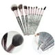thumbnail image 3 of Set de brochas de maquillaje para base de maquillaje, set de 10 piezas, brocha portátil para sombra de ojos, 3 of 6