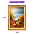 thumbnail image 5 of Goodbye Summer Abyssinian Hello Fall Time for School Acrylic Plaque with Wood Photo Frame Box Cat Lover Kitten Owner Gifts Light Box - 02014, 5 of 5