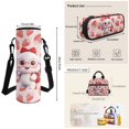 thumbnail image 7 of Jeiento Cute Rabbit 17 Inch Lightweight Kids Backpack Set 4-Piece Lunch Bag Pencil Case Water Bottle Holder Pink Strawberry Large Capacity Schoolbag for Elementary Middle School, 7 of 7