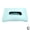 Blue, variant on Car Sun Visor Tissue Box Holder – PU Leather Car Organizer for Tissues & Masks, Non-Slip Visor Mount, Easy Install, Black