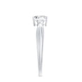 thumbnail image 4 of Rosec Jewels Princess Cut Diamond Promise Ring for Women - EF-VS Grade Certified Lab Grown Diamond, 18K White Gold, US 9.50, 4 of 9