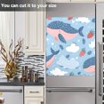 thumbnail image 6 of Whale Strawberry Clouds Dishwasher Magnetic Covers Magnet Sticker Kitchen Decor Dishwasher Refrigerator Front Door Covers Decorative Magnetic 23" x 26", 6 of 6