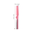 thumbnail image 2 of WHAMVOX 4 Pcs Brosse à Cheveux Portable Rose pour Usage Domestique pour Femmes, 2 of 5