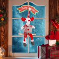 thumbnail image 3 of Muñeco navideño columpio juguete manualidades decorativas lindo árbol de Navidad colgante adorno Ciervo, 3 of 6