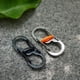 thumbnail image 5 of Naiovety 10 piezas para acampar, viajar, Mini hebilla en forma de S, anillo de mosquetón bloqueable portátil de acero inoxidable, actividades Escalada, 5 of 6