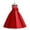 Red B, variant on Godderr Flower Girl Satin Dresses for Toddler Kids Noble Long Princess Dress Embroidery Party Ball Gowns Bow Birthday Wedding Party Mesh Outfit
