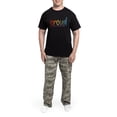 thumbnail image 5 of CafePress - Earth Pride Men's Dark Pajamas - Men's Dark Loose Fit Cotton Pajama Set, 5 of 7