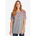 thumbnail image 6 of Woman Within Plus Size Graphic Tee, 6 of 6
