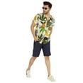 thumbnail image 2 of Inkmeso Short Sleeve Printed Hawaiian Casual Button Down shirt for mens Beach Party shirt, 2 of 7