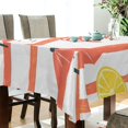 thumbnail image 5 of Yayeee Tablecloths 60" x 90" Rectangle Wrinkle Resistant Party Table Cover, Striped Crab, 5 of 8