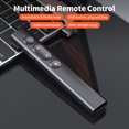 thumbnail image 3 of Amdohai Remote Control Presentation & Media Mode Presenter Remote with Red Light Wireless PPT Clicker Wide Compatibility Black, 3 of 7