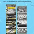 thumbnail image 5 of DIY Magnetic Aquarium Lid Fish Tank Hood Top Cover Anti-Jumping Net Mesh to Protect Jumping Out of Tan, 5 of 7