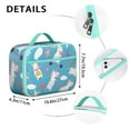thumbnail image 6 of Minimalist Unicorn Lunch Bag – Magical Rainbow and Mythical Horse Themed Insulated Lunch Box for School, 6 of 6