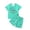 Mint Green, variant on Gbsyewxs Boys Outfit Set Crew Neck Short Sleeve Dinosaur Print Tops And Shorts Casual 2 Piece Summer Boys Clothes Blue Size 4-5 Years