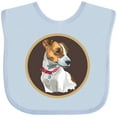 thumbnail image 3 of Inktastic Jack Russell Terrier Dog Art Boys or Girls Baby Bib, 3 of 4