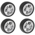 thumbnail image 2 of 40 unids / set llantas de 40 mm llantas de goma suave para reemplazo de bricolaje de coche RC, 2 of 6