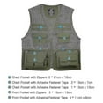 thumbnail image 2 of Fishing Vest Breathable Fishing Travel Mesh Vest, 2 of 4